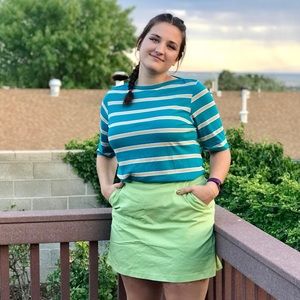 🥝 Vintage Lime Green Adidas Skort 🥝